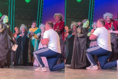 Myra Ruiz, a Elphaba de 'Wicked', é pedida em casamento no palco