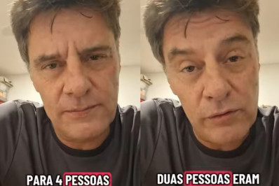 Ator de 'Avenida Brasil' encena peça para quatro pessoas: 'Vale a pena?'