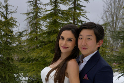 Ex-BBB Pyong Lee se casa com a influenciadora Natália Nasser