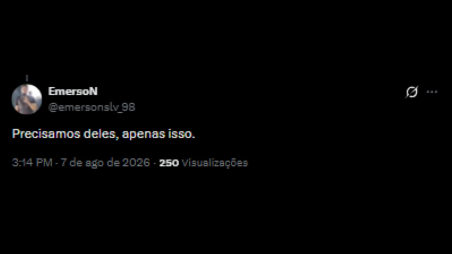 Torcedores do Fluminense pedindo a volta do técnico, Fernando Diniz nas redes sociais - Reprodução/X @emersonslv_98