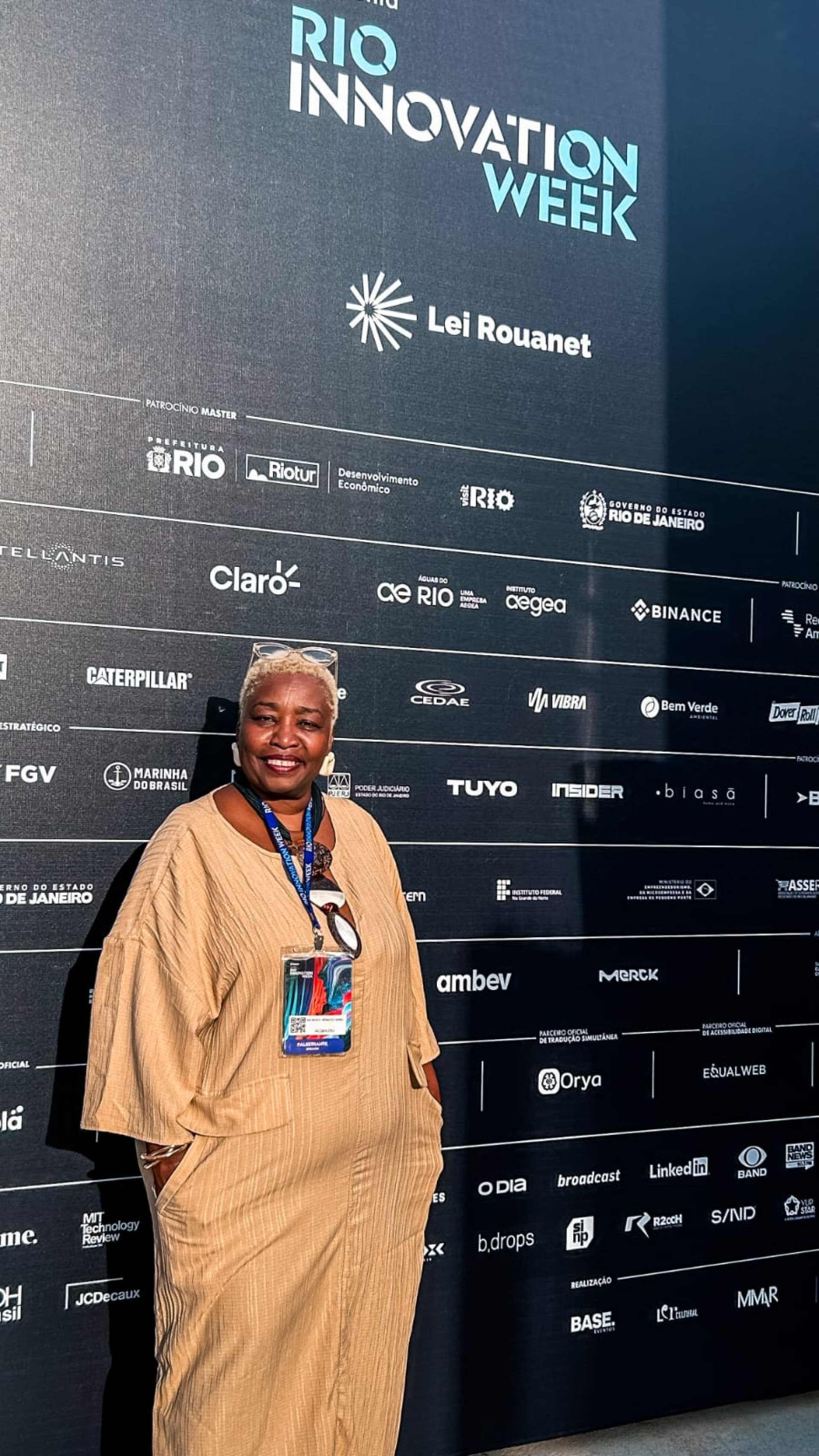 Representante quilombola de Magé participa de feira de inovação