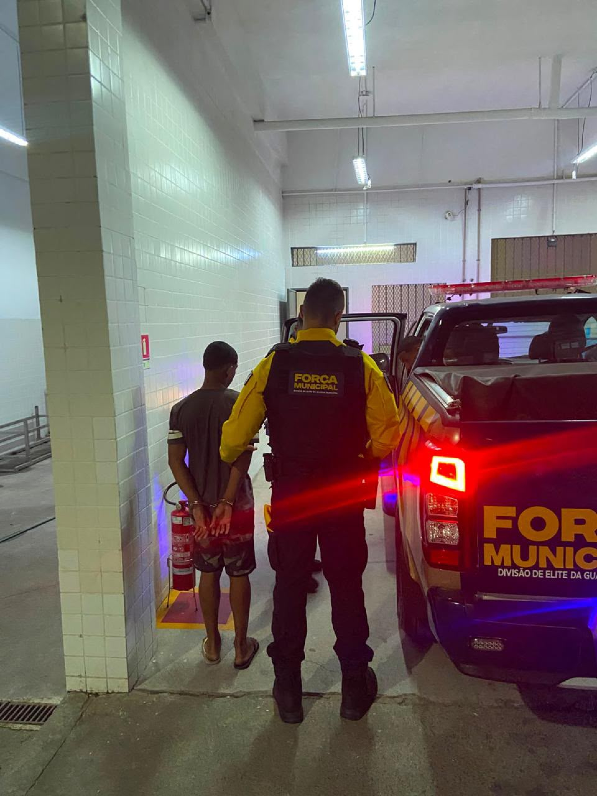 Força Municipal prendeu um homem e apreendeu dois adolescentes no Méier, Zona Norte do Rio - Divulgação / Força Municipal