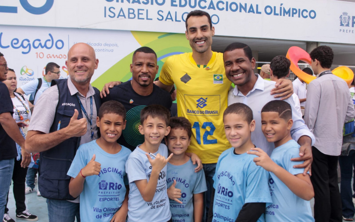 Prefeitura do Rio celebra os dez anos dos Jogos Olímpicos e Paralímpicos 2016
 - Carlos Elias Junior/Agência O DIA