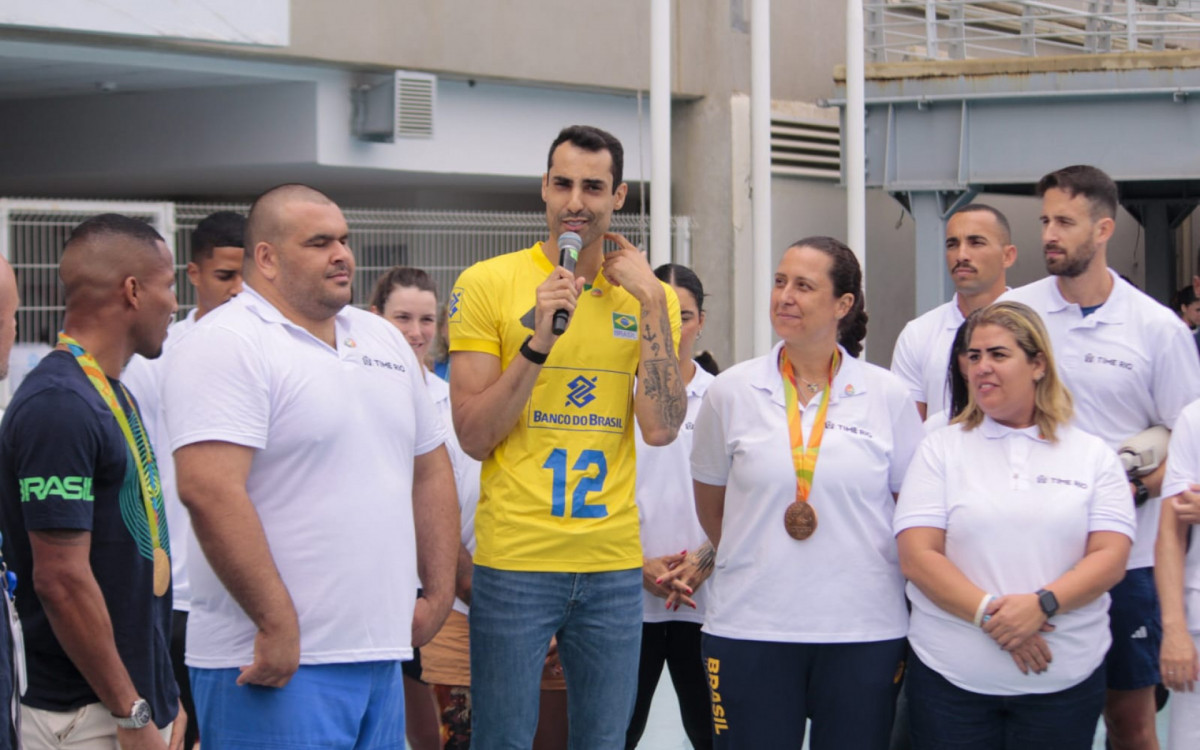 Prefeitura do Rio celebra os dez anos dos Jogos Olímpicos e Paralímpicos 2016
 - Carlos Elias Junior/Agência O DIA