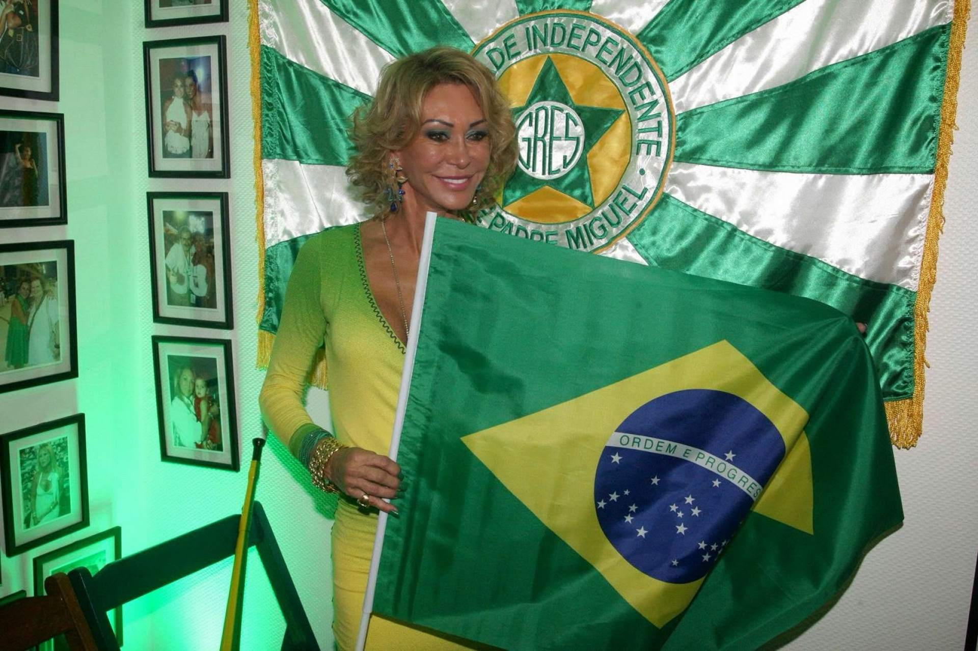 Beth Andrade era figura histórica da Mocidade Independente de Padre Miguel - Divulgação / Mocidade