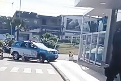 Viatura da PM é levada e caso termina em abordagem na Amaral Peixoto