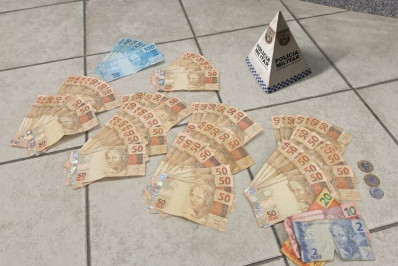 PM prende foragido com R$ 4,8 mil em espécie na Gávea