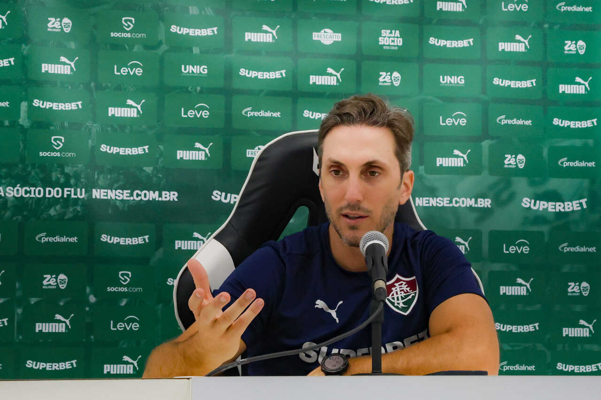 Zubeld&iacute;a elogia atua&ccedil;&atilde;o do Fluminense, mas lamenta: “Faltou pouco”