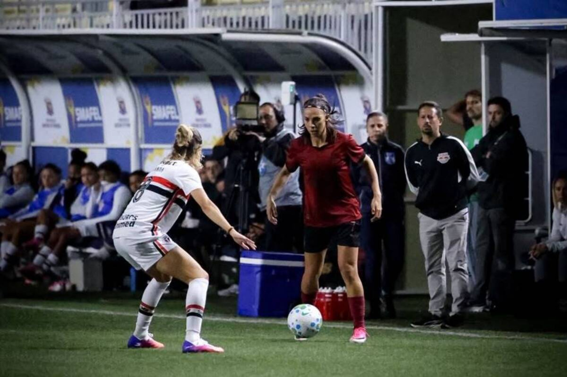 Com gol no fim, S&atilde;o Paulo vence o Bragantino pelo Brasileiro Feminino