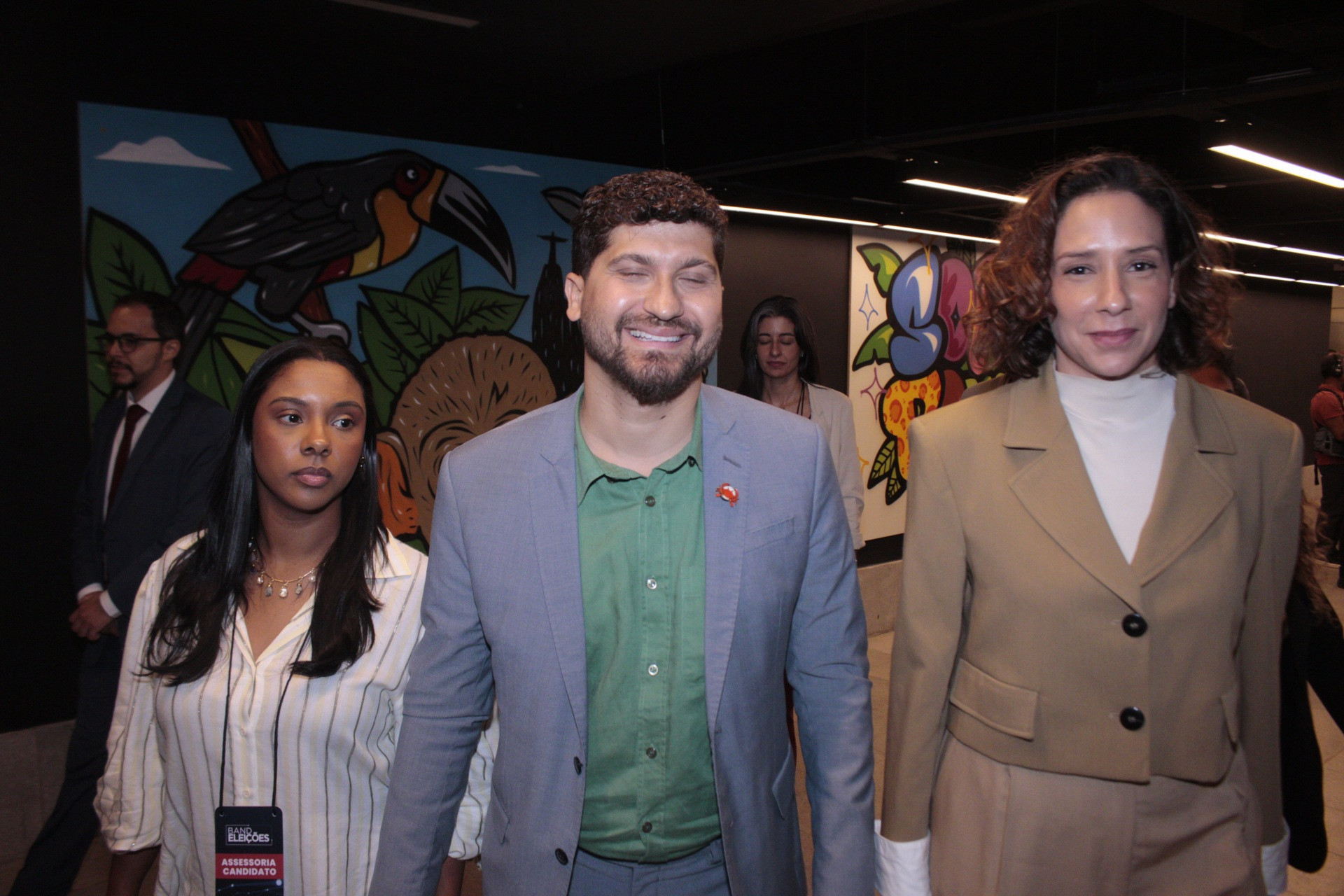 William Siri, do PSOL, participou do debate para governador do Rio - Carlos Elias Junior / Agência O Dia