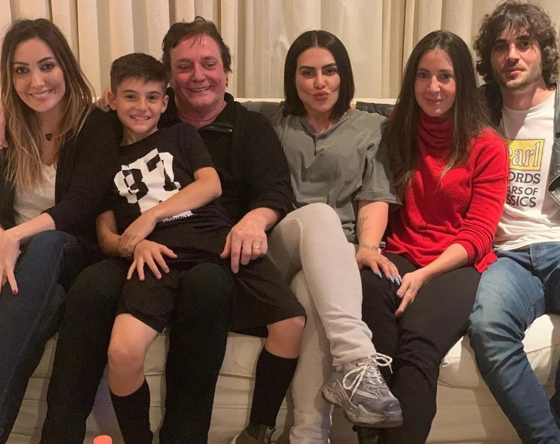 Fábio Jr é pai de Cleo, Tainá, Krízia, Fiuk e Záion - Reprodução/Instagram 