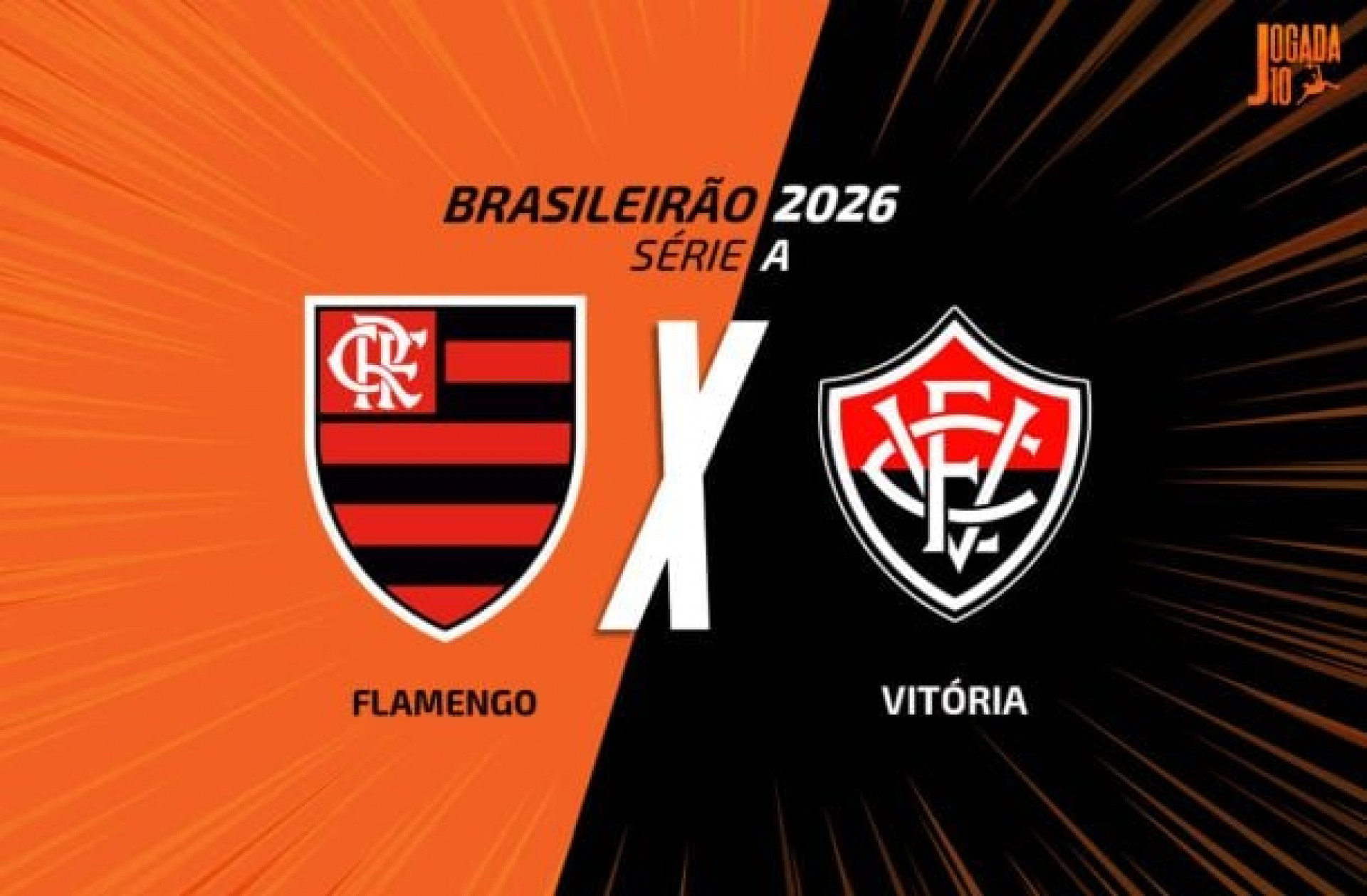 Flamengo x Vit&oacute;ria, AO VIVO, com a Voz do Esporte, &agrave;s 18h