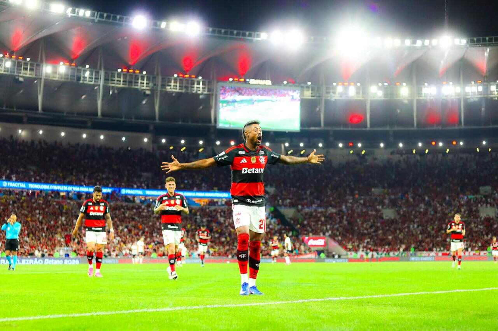 Bruno Henrique valoriza vit&oacute;ria e projeta jogo do Flamengo na Libertadores