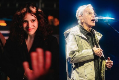 Rosalía prestigia show de Caetano Veloso na Zona Sul