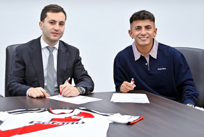 River anuncia Almada, que assina contrato válido até o fim de 2030