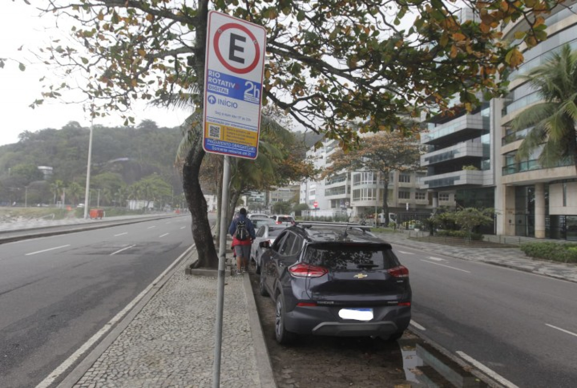 Rio Rotativo Digital foi ampliado para orla do Leme, Copacabana, Ipanema e Lebon, na Zona Sul - Reginaldo Pimenta / Agência O DIA