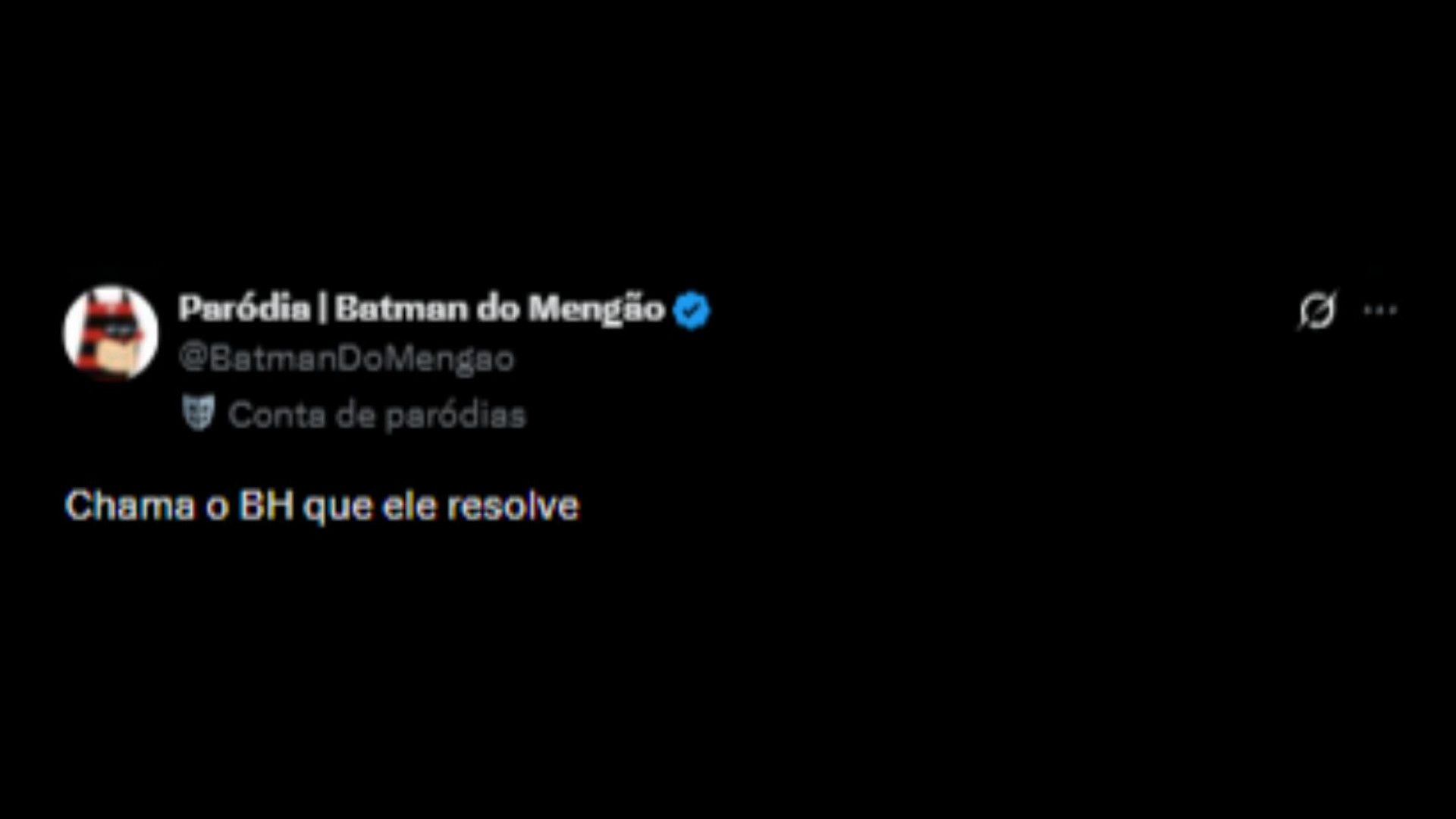 Torcedores do Flamengo celebrando o ídolo, Bruno Henrique - Reprodução/X @BatmanDoMengao
