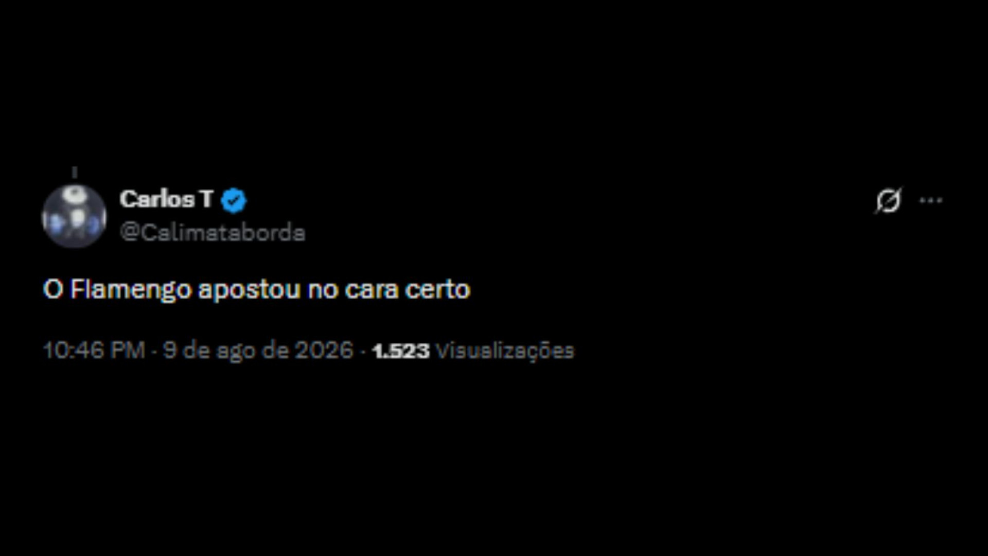 Torcedores do Flamengo celebrando o ídolo, Bruno Henrique - Reprodução/X @calimataborda