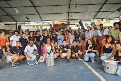 Grota abre inscrições para cursos gratuitos de música e reforço escolar