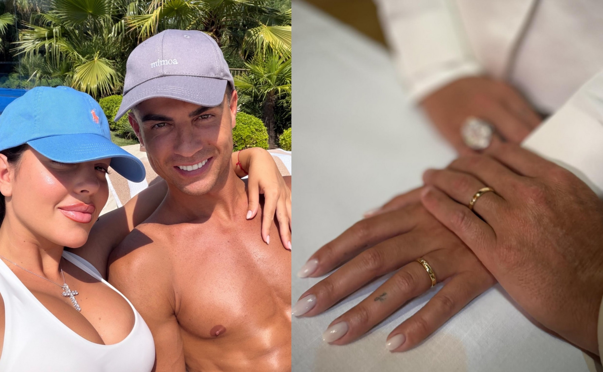 Cristiano Ronaldo oficializou união com Georgina Rodríguez - Reprodução/Instagram 