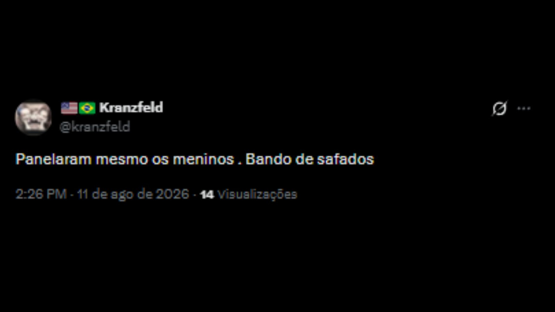 Críticas ao treinador, Luis Zubeldía por não usar a categoria de base do Fluminense - Reprodução/X @kranzfeld