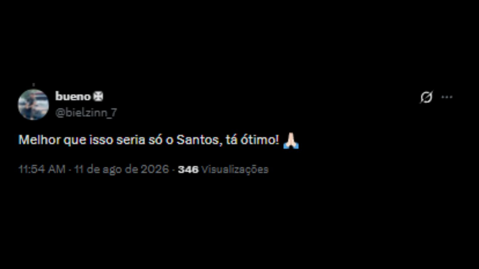 Torcedores do Vasco otimista em relação ao confronto contra o Vitória, pela Copa do Brasil - Reprodução/X @bielzinn_7