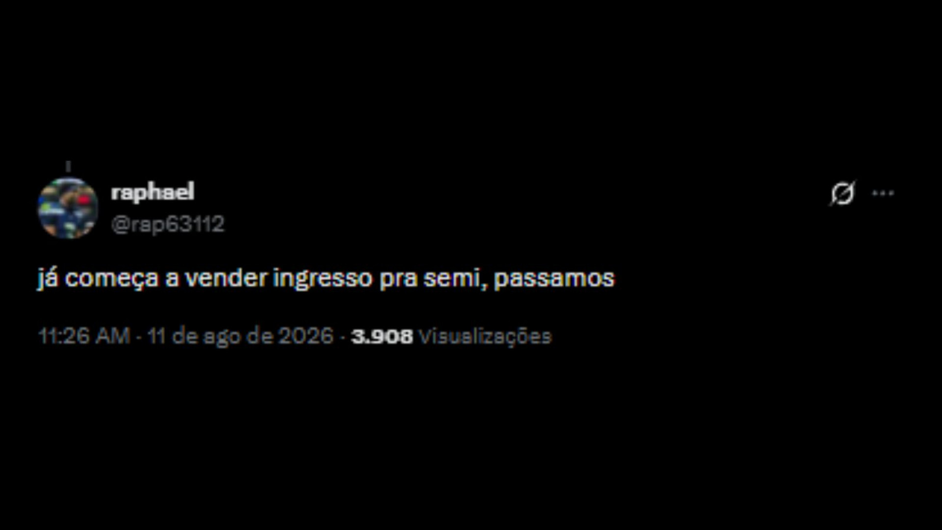 Torcedores do Vasco otimista em relação ao confronto contra o Vitória, pela Copa do Brasil - Reprodução/X @rap63112