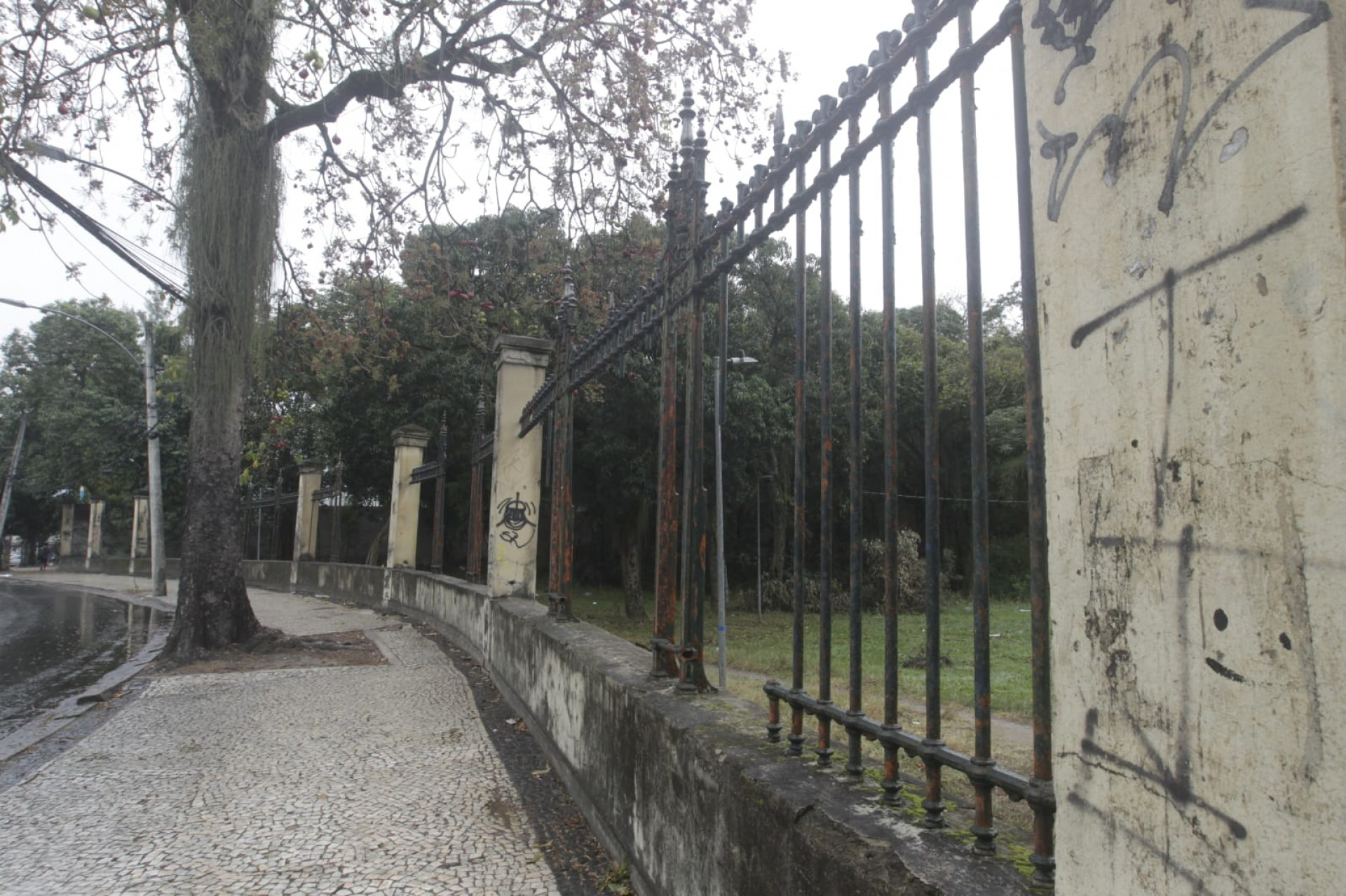 Parque Recanto do Trovador, na Rua Visconde de Santa Isabel, em Vila Isabel, Zona Norte - Reginaldo Pimenta / Agência O DIA