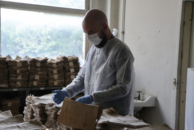 Novos arquivos e documentos são resgatados do antigo IML, na Lapa