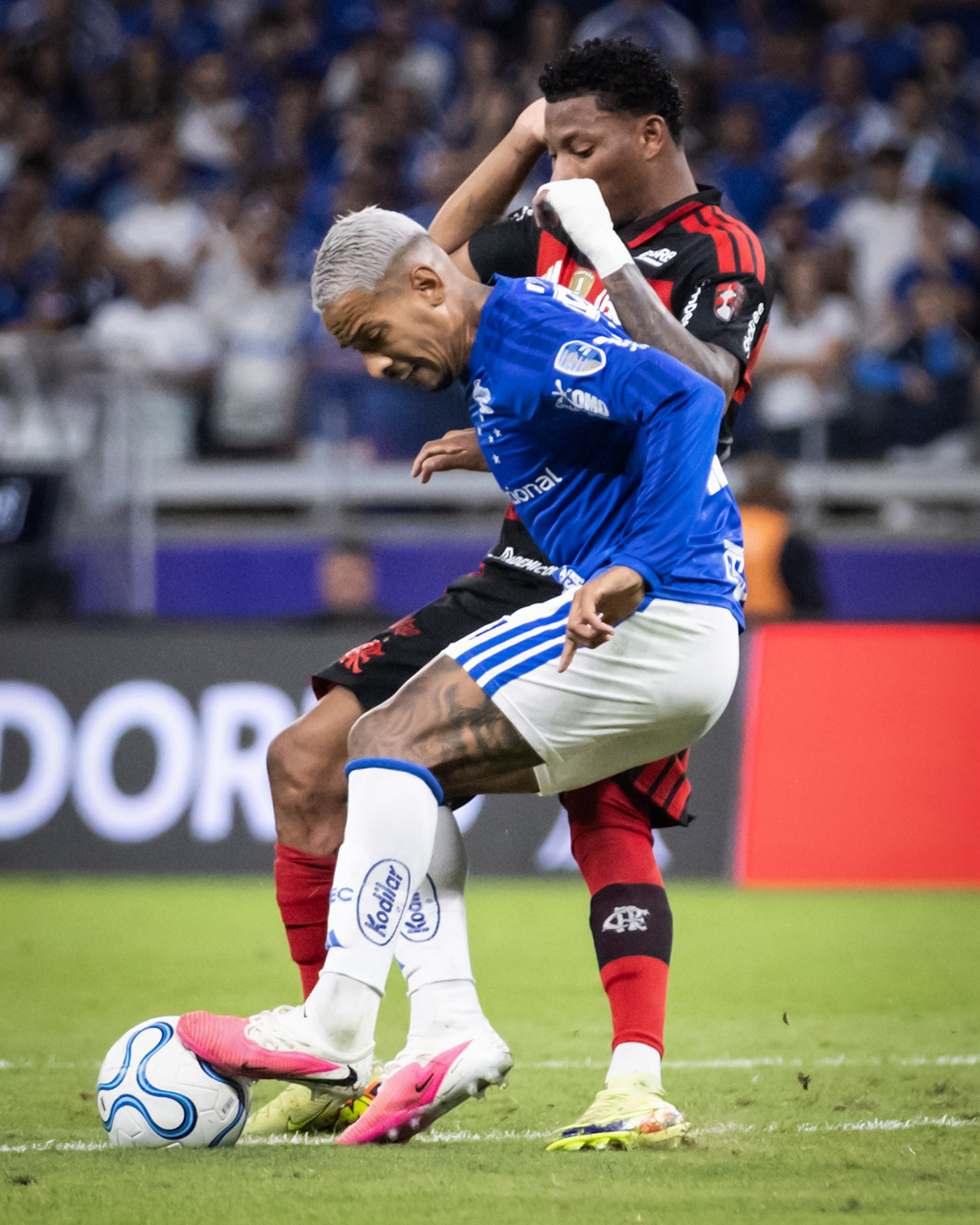 Cruzeiro x Flamengo, no Mineirão. - Gustavo Aleixo/Cruzeiro