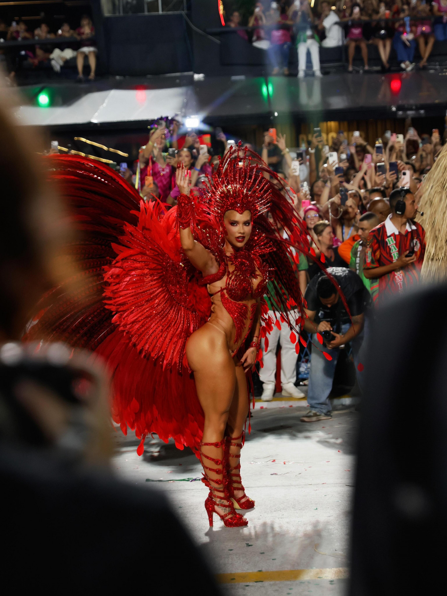 Virginia Fonseca no desfile da Grande Rio - Reprodução/Instagram