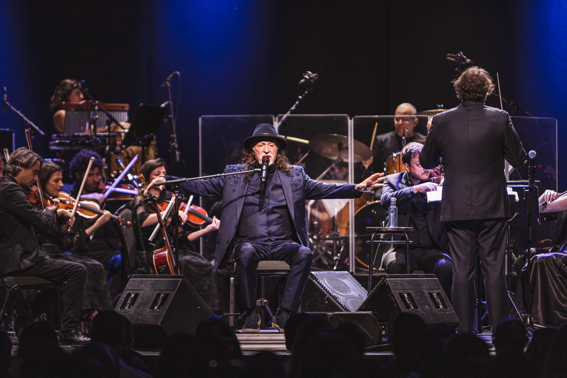 Alceu Valença se apresenta com a Orquestra Ouro Preto em Copacabana, no sábado (15) - Rapha Garcia / Divulgação