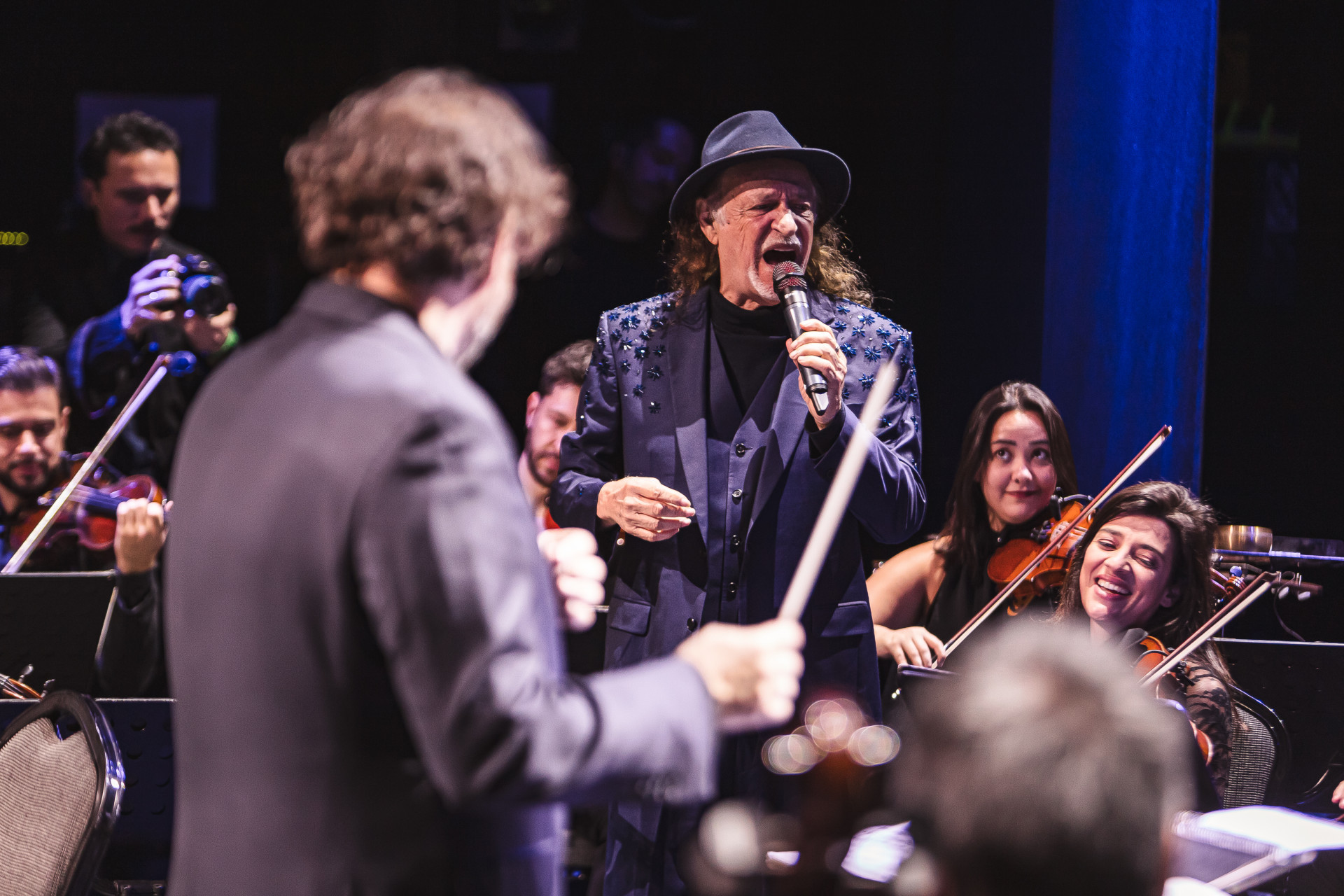 Alceu Valença se apresenta com a Orquestra Ouro Preto em Copacabana, no sábado (15) - Rapha Garcia / Divulgação
