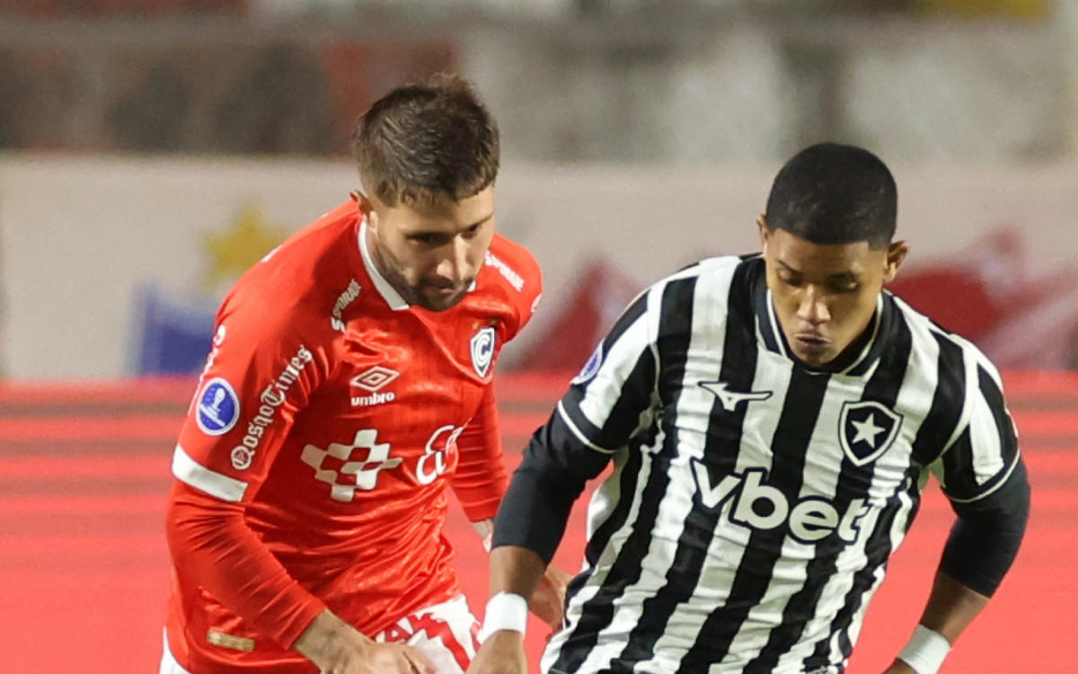 Huguinho.   Cienciano x Botafogo pela Conmebol Sulamericana no Estadio Inca Garcilaso de la Vega, 13 de Agosto de 2026, Cusci, Peru . 