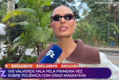 Isis Valverde abre o jogo sobre relação com Grazi Massafera