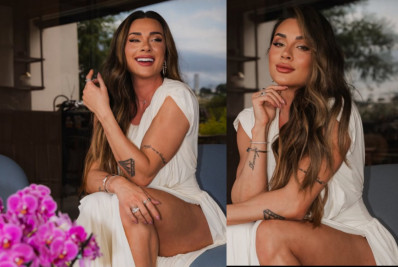 Compare: Juju Salimeni mostra antes e depois de perder 10 kg