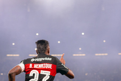 Bruno Henrique fica na bronca com não expulsão de Matheus Henrique