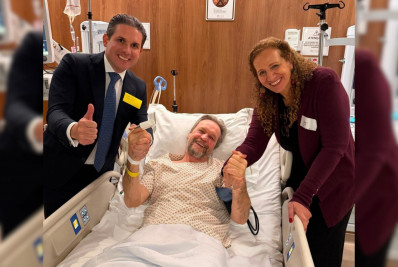 Líder do PT publica foto ao lado de Hugo Motta no hospital