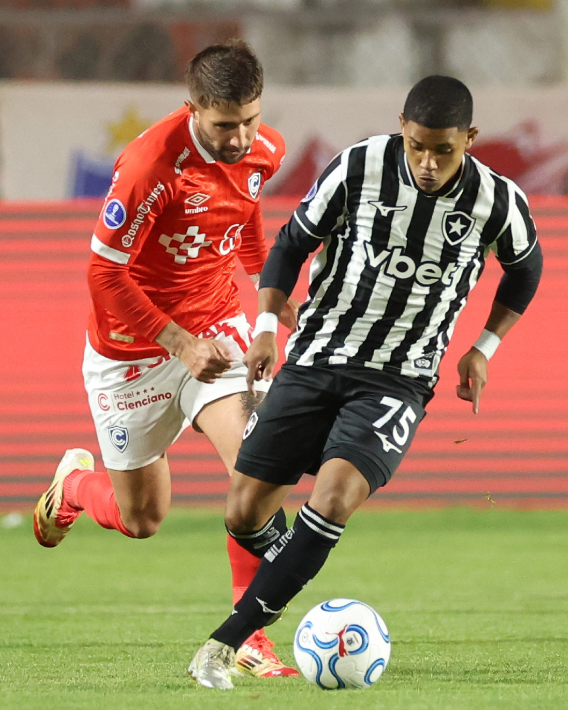Huguinho. Cienciano x Botafogo pela Conmebol Sulamericana no Estadio Inca Garcilaso de la Vega, 13 de Agosto de 2026, Cusci, Peru . - Vítor Silva/Botafogo