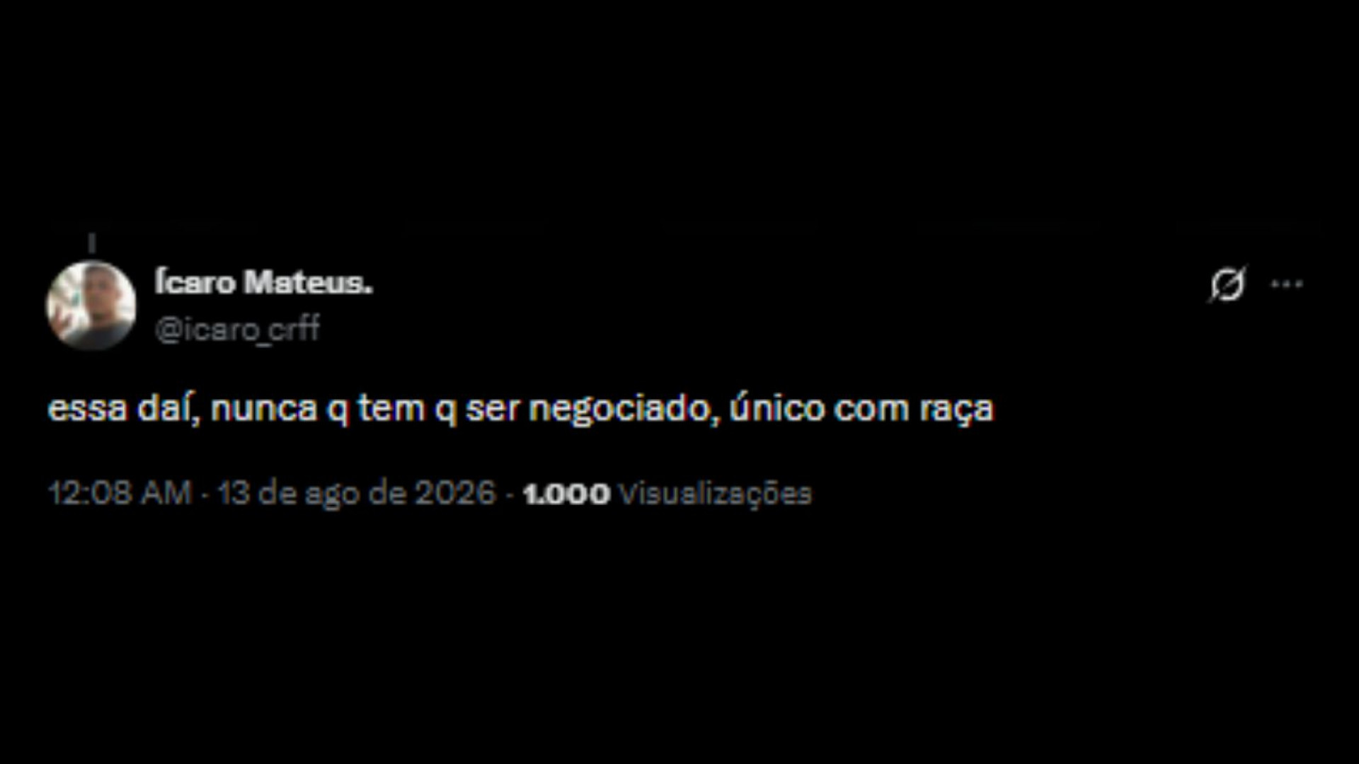 Elogios ao volante, Erick Pulgar, do Flamengo, após partida contra o Cruzeiro - Reprodução/X @crlhxande