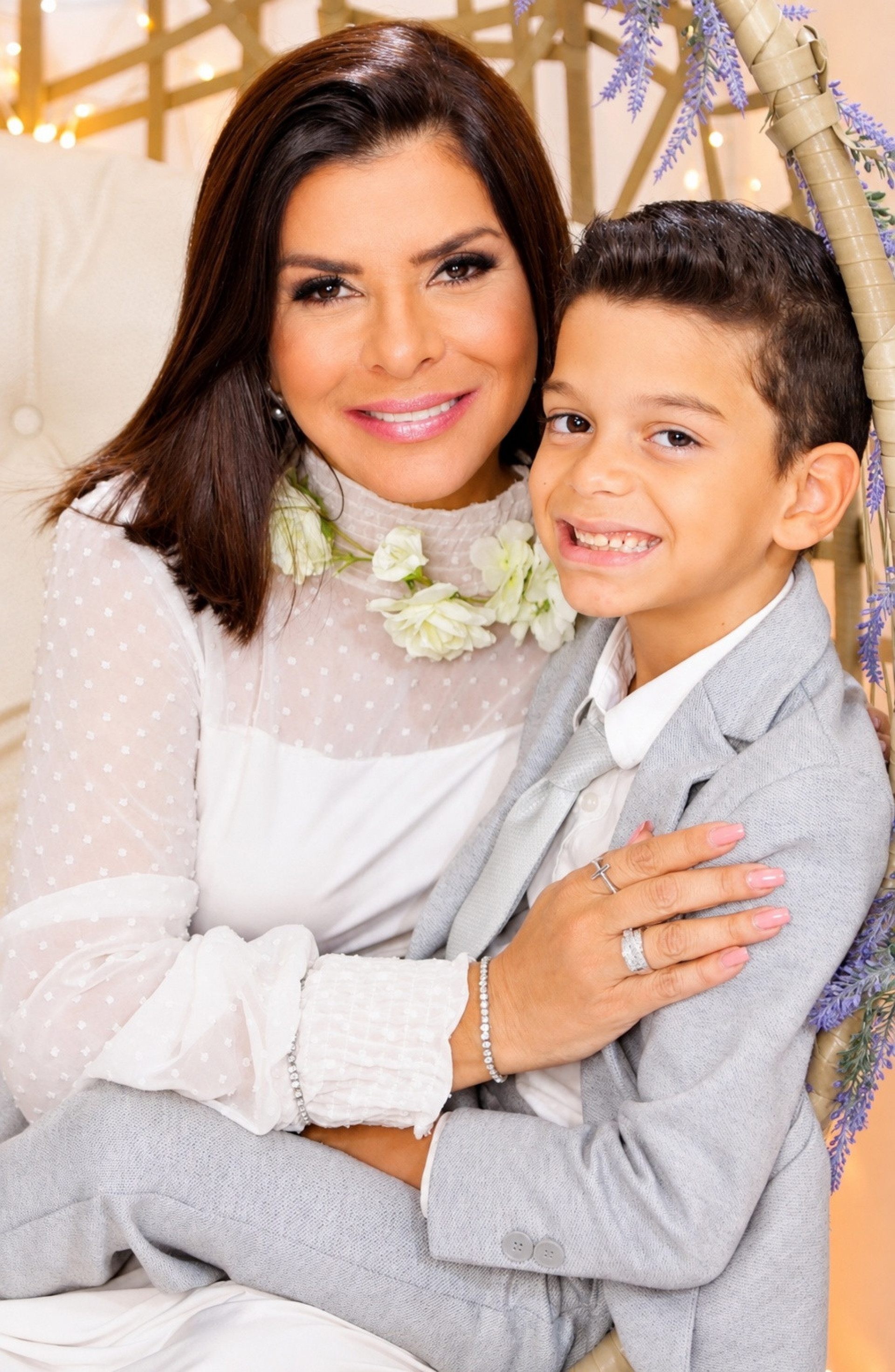 Mara com o filho, Miguel Benjamin, de 7 anos, uma das principais refer&ecirc;ncias de sua vida fora dos palcos - Foto: Luciana Pires/divulga&ccedil;&atilde;o
