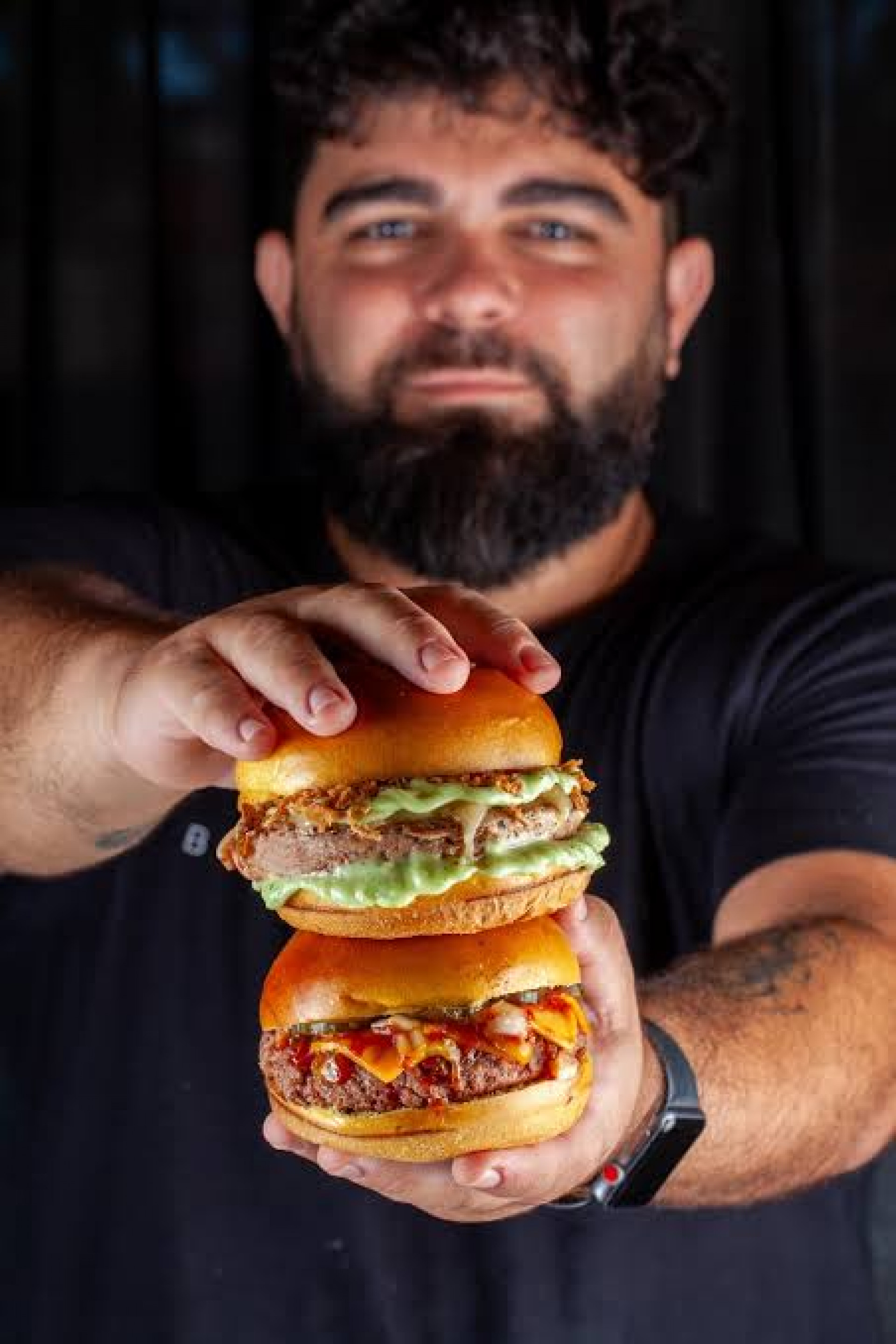 Marcus Carnevale, de 40 anos, dono da Bro Art e Burguer, localizada em Botafogo, Zona Sul do Rio - Arquivo pessoal