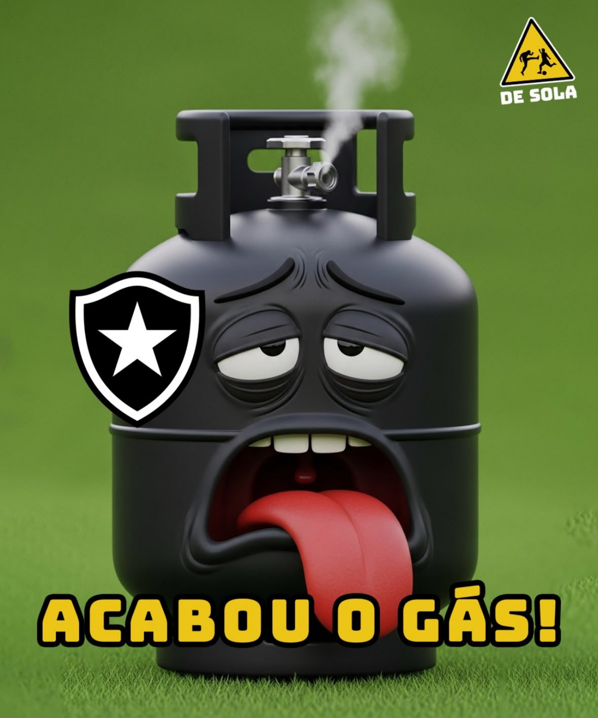 Memes da derrota do Botafogo para o Cienciano por 6 a 1 - Reprodução / De Sola