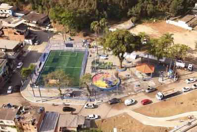 Prefeitura de Caxias entrega praça revitalizada no bairro do Pilar