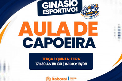 Prefeitura de Itaboraí disponibiliza aulas gratuitas de capoeira para a população