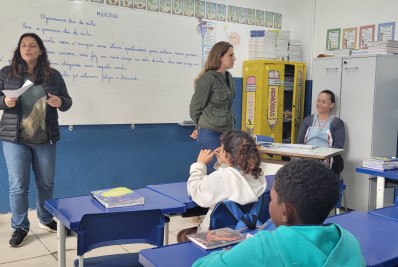 Projeto Meu Ambiente leva educação ambiental a alunos da Escola Municipal Castelinho