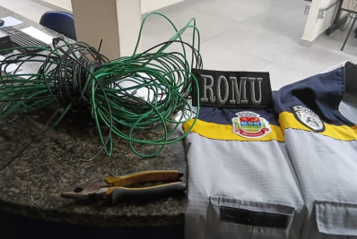 Guarda Municipal prende homem acusado de furtar cabos no Centro