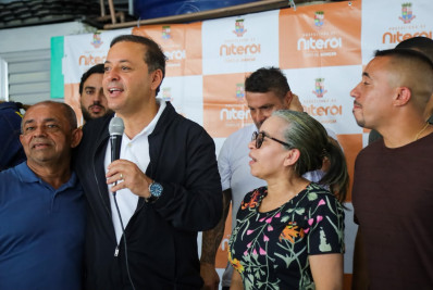Prefeito Rodrigo Neves visita Preventório e anuncia novas obras para a comunidade