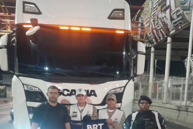 Agentes do BRT Seguro impedem roubo de carga na Avenida Brasil