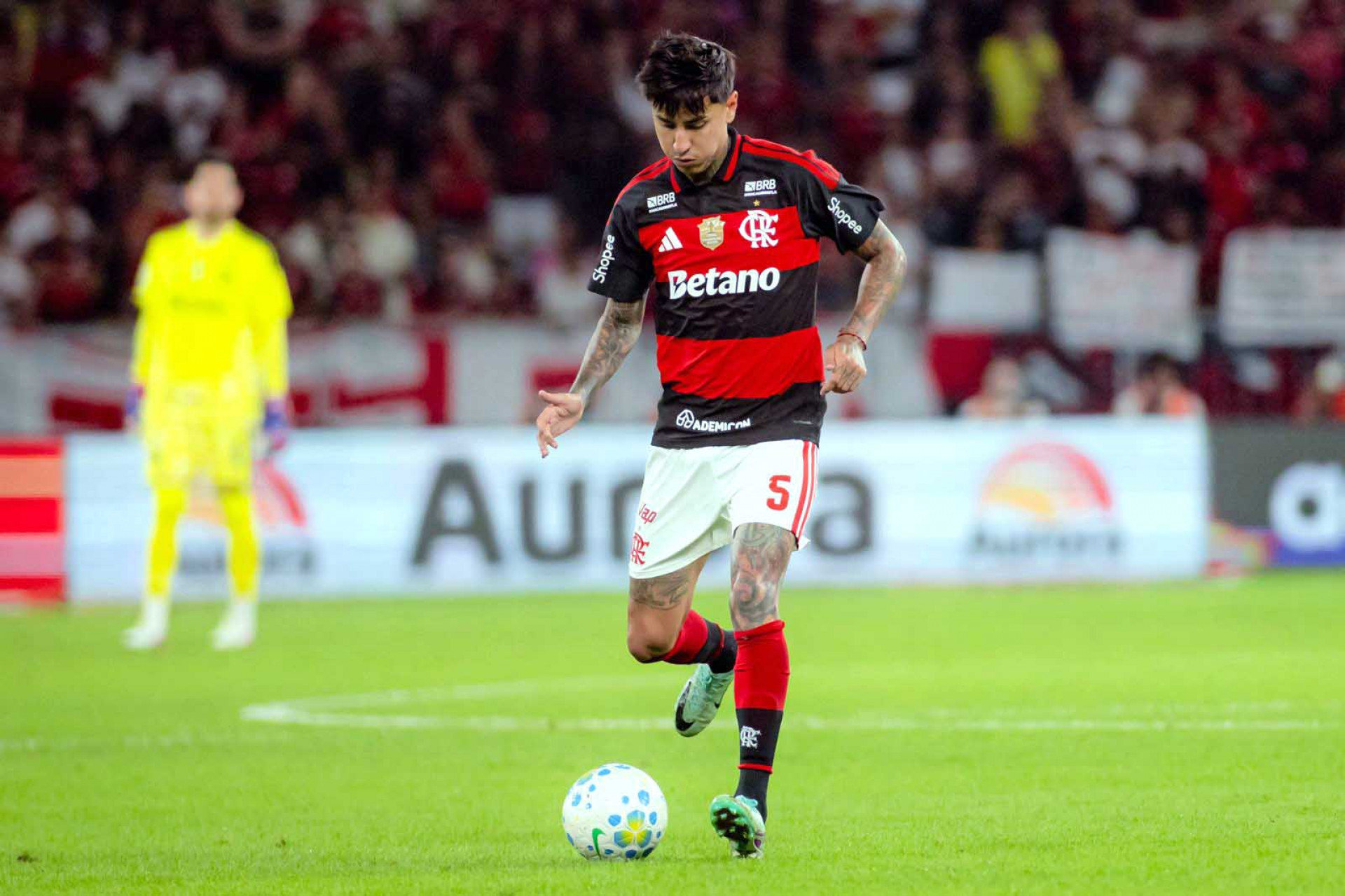 Pulgar - Flamengo - Adriano Fontes/Flamengo